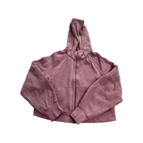 Lululemon Scuba Oversized Full-Zip Hoodie in Vitapink - Picture 1 of 5